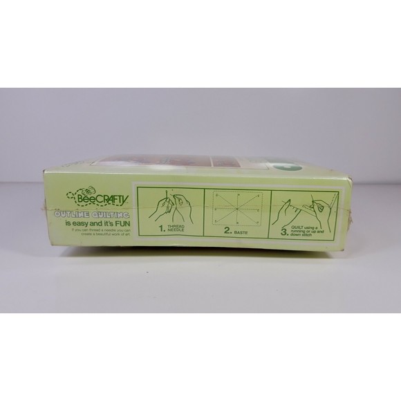 Vintage Beecrafty Puppy Fire Engine Kids Room Wall Hanger Quilting Kit Sealed - Picture 4 of 7